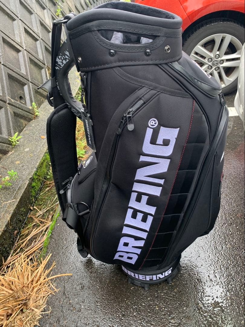 BRIEFING ゴルフバッグ ブラック ブリーフィング BRIEFING 限定品｜ブリーフィング ゴルフ キャディ