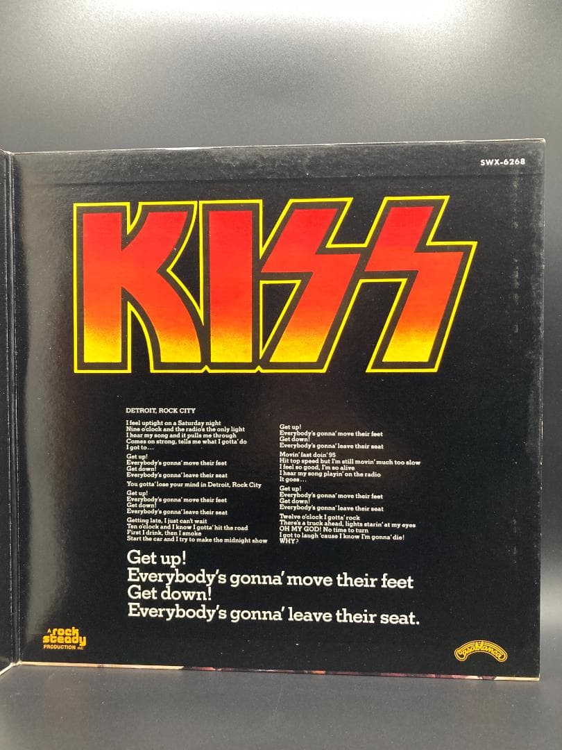 KISS Destroyer 国内盤 LP SWX-6268 帯 PROMO