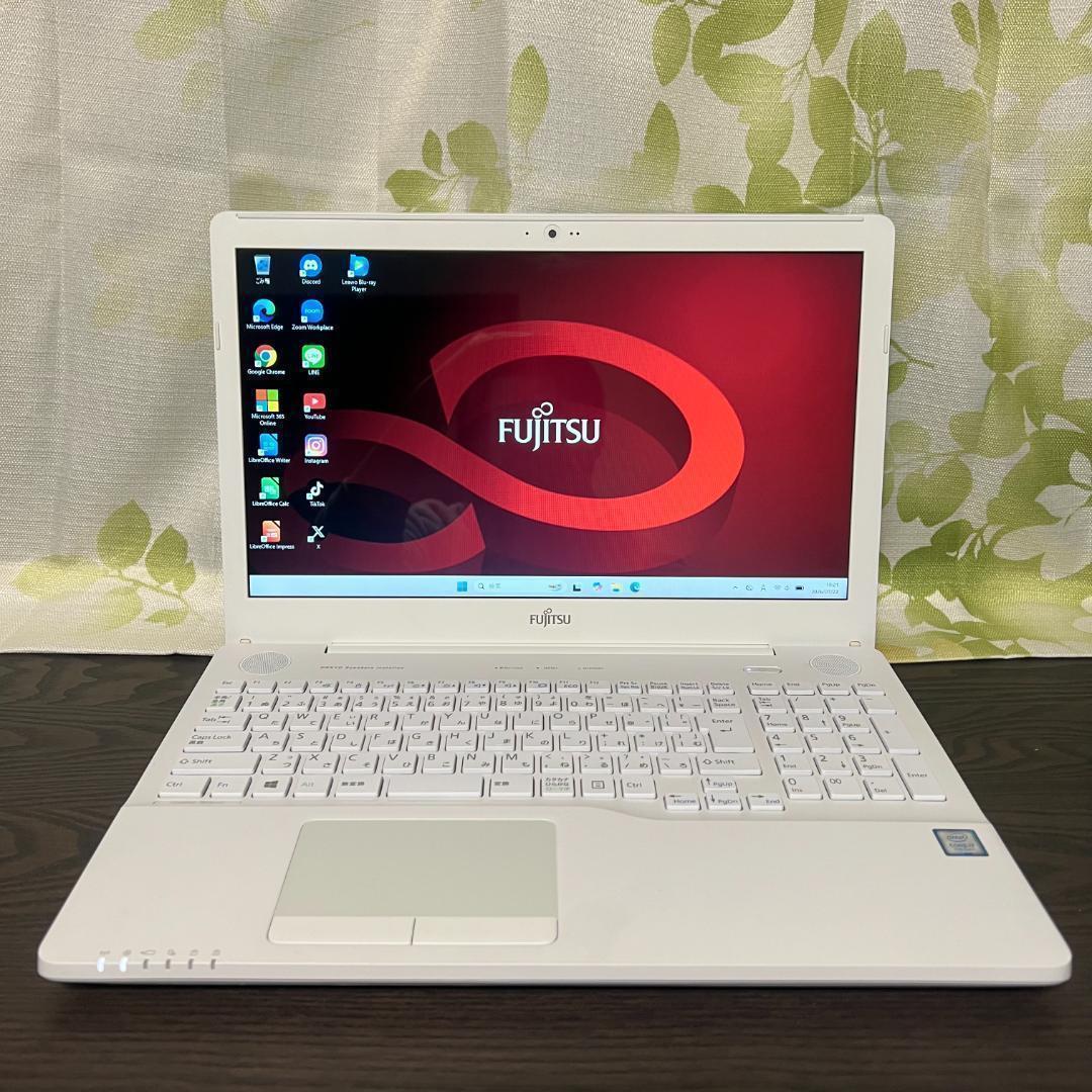 コスパ◎富士通 LIFEBOOK✨SSD240GB☆Core i7☆メモリ8GB - メルカリ