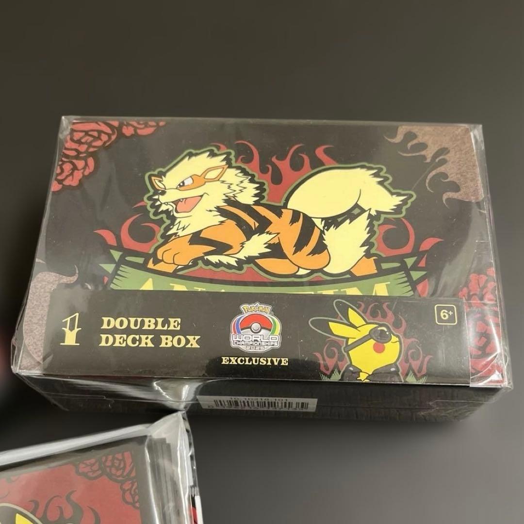 WCS2025 アナハイム限定 カードサプライセット ピカチュウ ウインディ