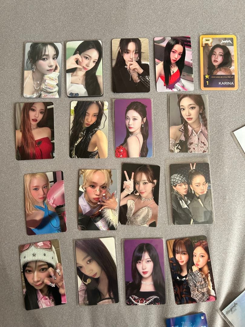 aespa トレカまとめ売り おまけ付き - メルカリ