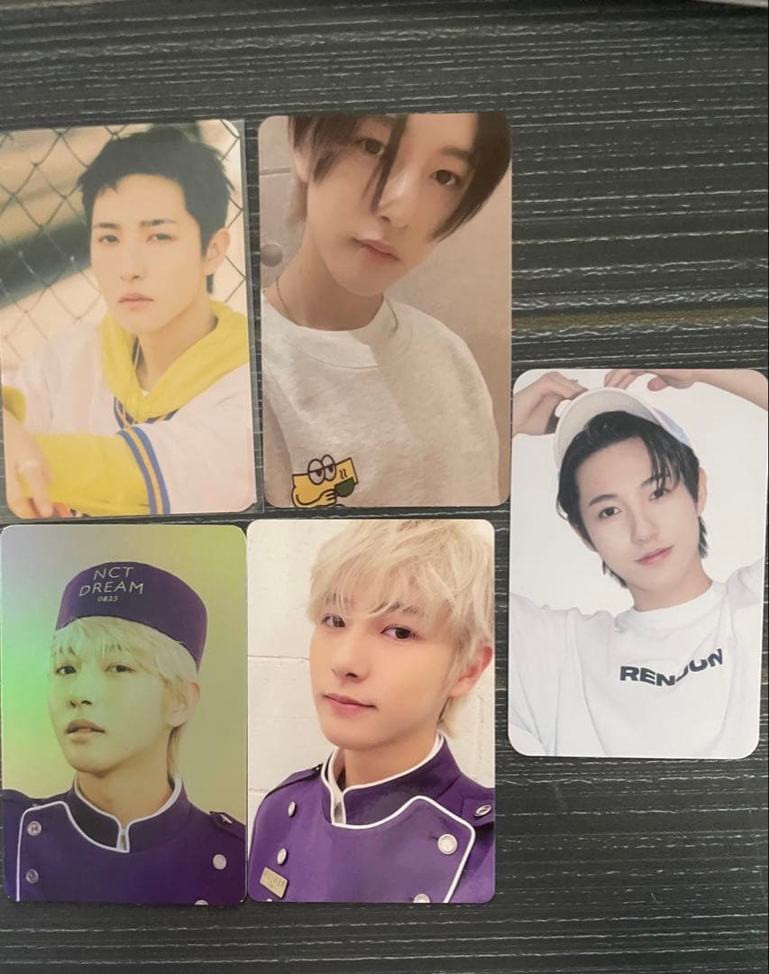 nct dream ドリム ロンジュン トレカ5枚セット - メルカリ