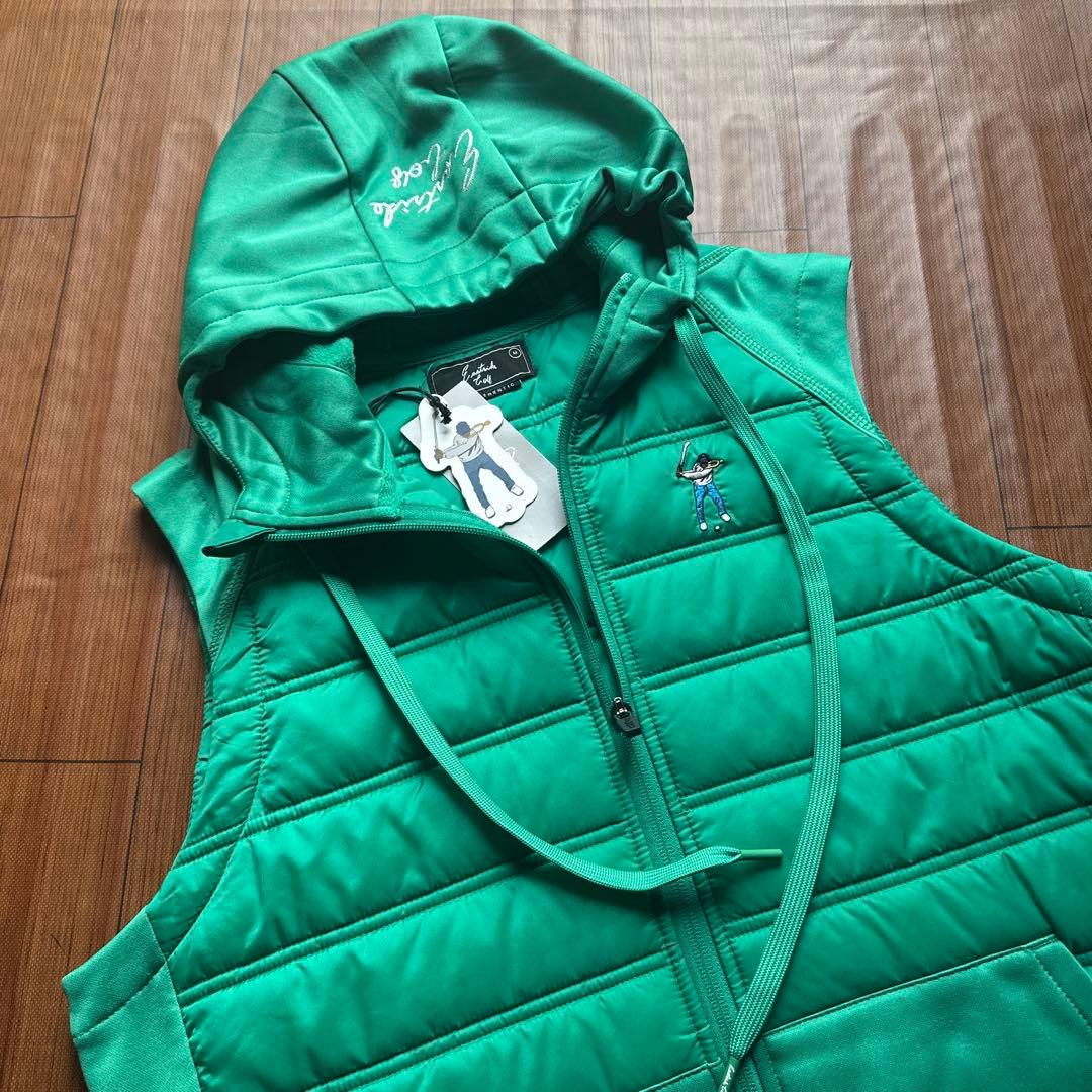 未使用 完売品】イーストサイドゴルフ ベスト グリーン Mサイズ