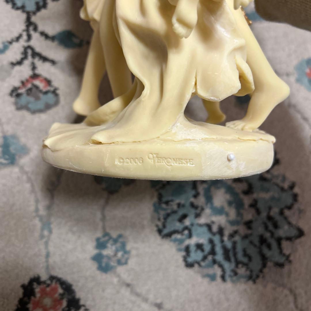 天使 置き物 24金 Veronese エンジェル パワーストーン ヒーラー用