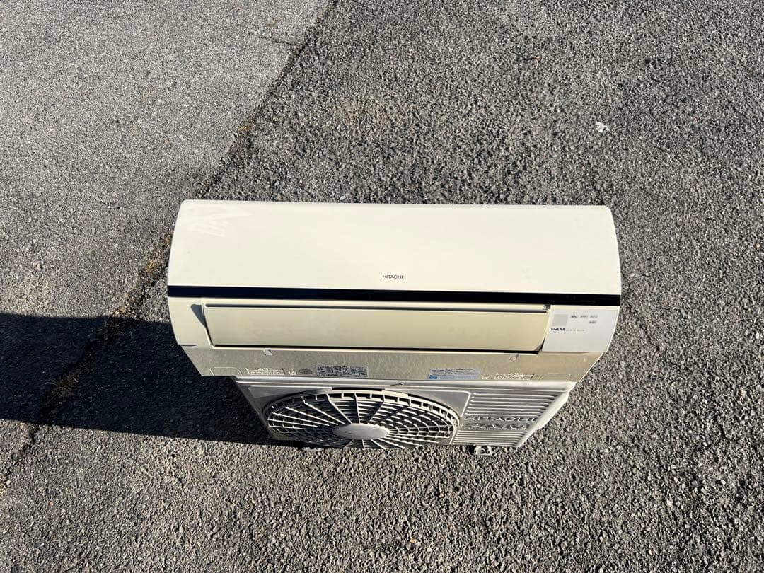 主に12畳まで！超美品！RAS-SV25B(W)セット！日立！ 日立（HITACHI） エアコン【RAS-AJ7125D-W】AJシリーズ【主に23畳用