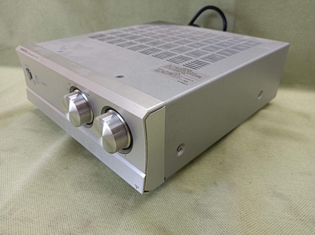 都《AUALG》ONKYO　A-933　プリメイン　アンプ　シルバー