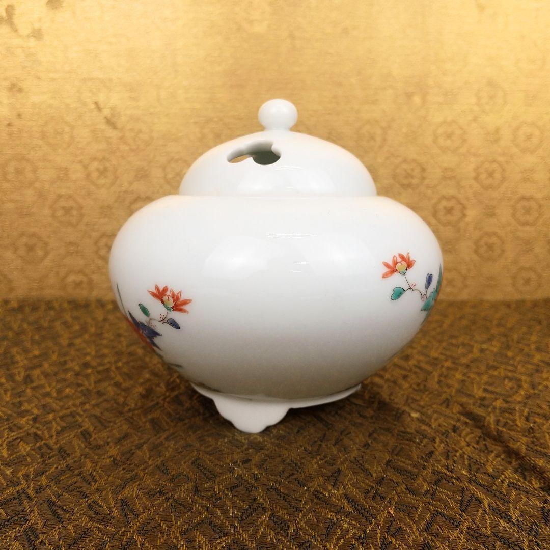 お値下げしました！】13代 酒井田柿右衛門 花鳥文 香炉 - メルカリ