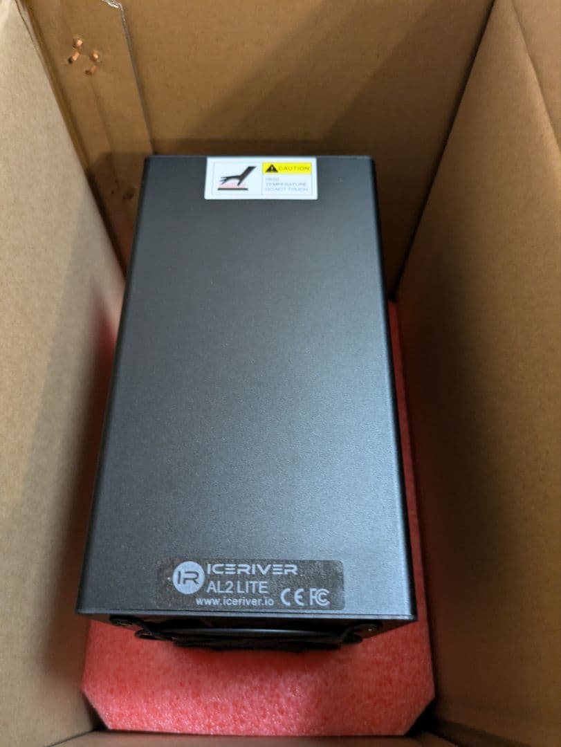 仮想通貨マイニングマシン　ice al2 lite 新型 Iceriver AL2 Lite Alephium Miner 2Th/s 500W - X ON MINING
