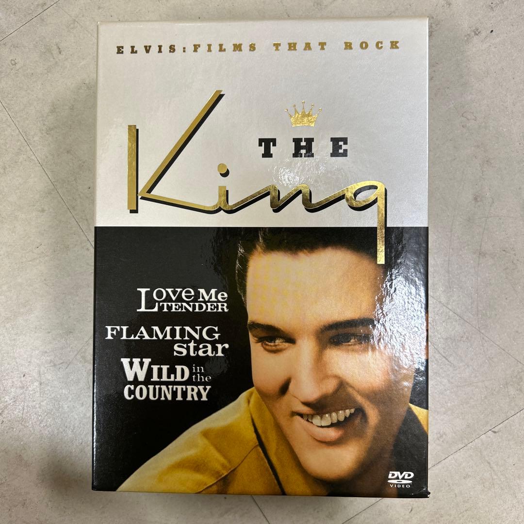 THE King エルヴィスプレスリー DVDスペシャルBOX 3枚組 - メルカリ