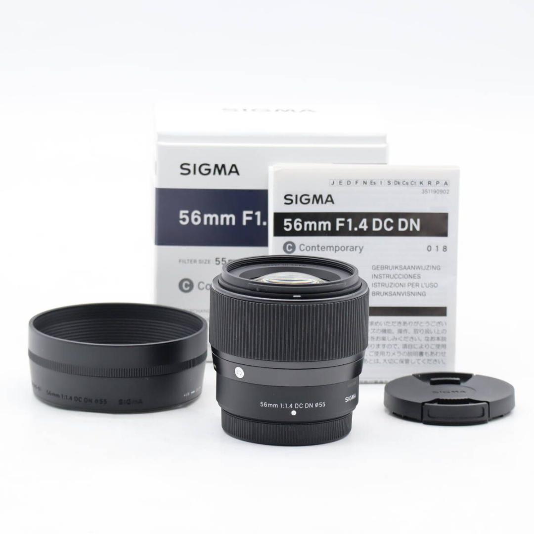 シグマ 56mm F1.4 DC DN X 単焦点 Contemporary 56mm F1.4 DC DN Contemporary SIGMA [FUJIFILM X /単焦点レンズ