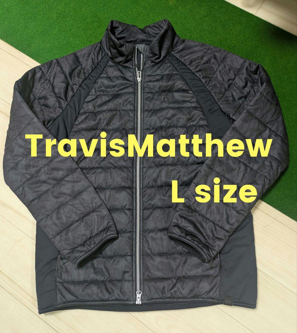 TravisMatthew　トラビスマシュー　ダウンジャケット　Lサイズ TRAVIS MATHEW トラビスマシュー ダウンジャケット ネイビー系 L