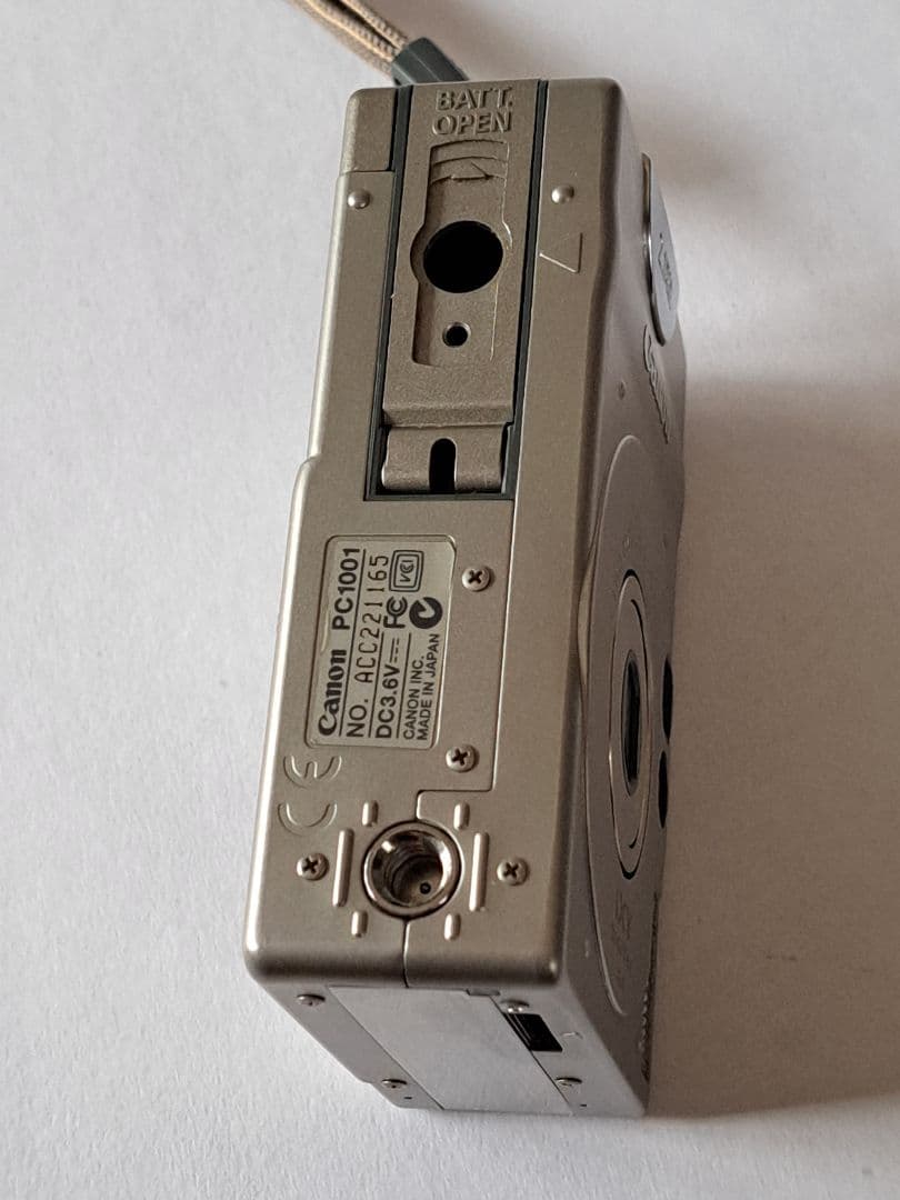 《動作確認済み》【初代】CANON IXY DIGITAL PC1001