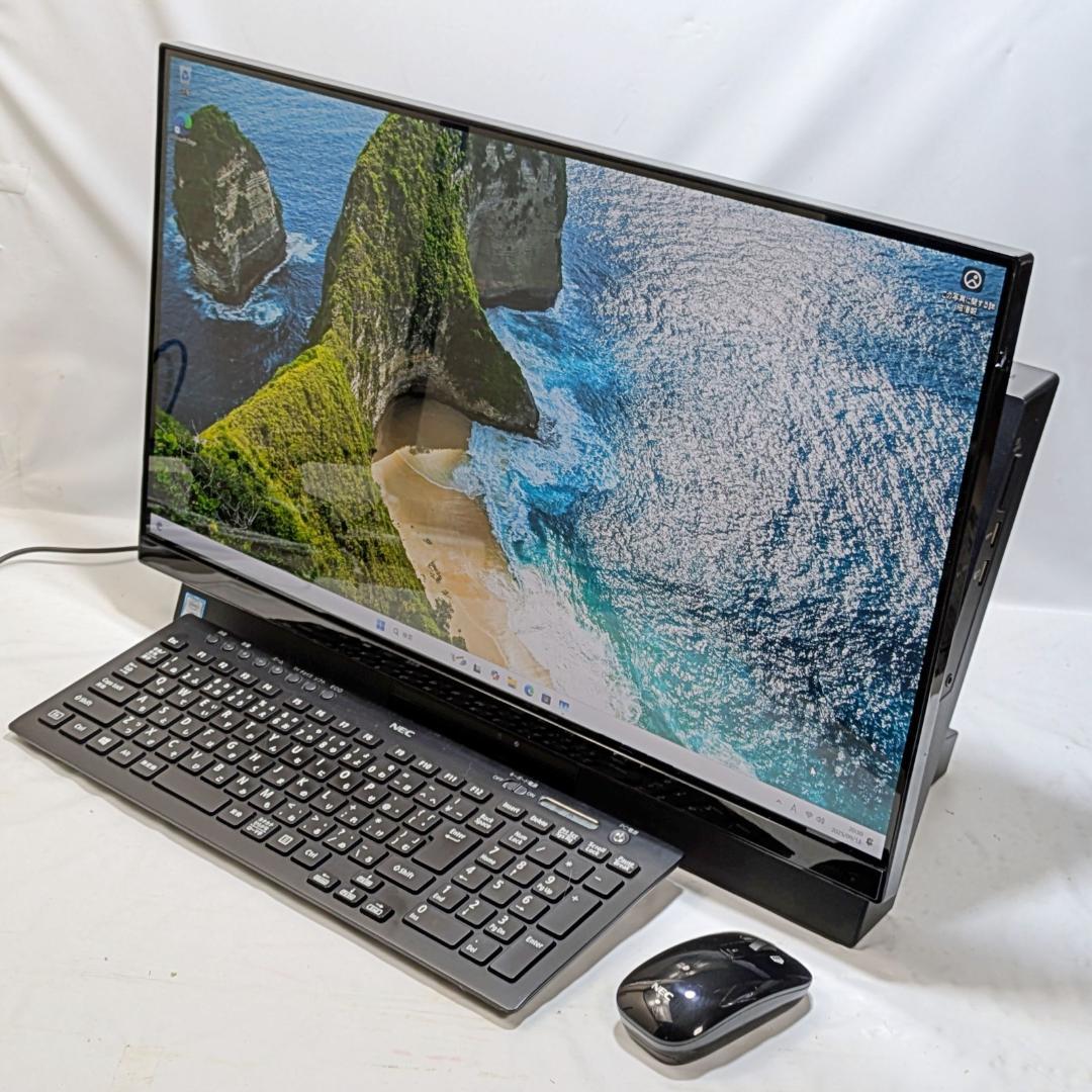 (2563)NEC LAVIE All-in-one i7 3TB 美品 ノートパソコン LAVIE SOL ムーンブラック PC-S1375JAB(S1375/JAB