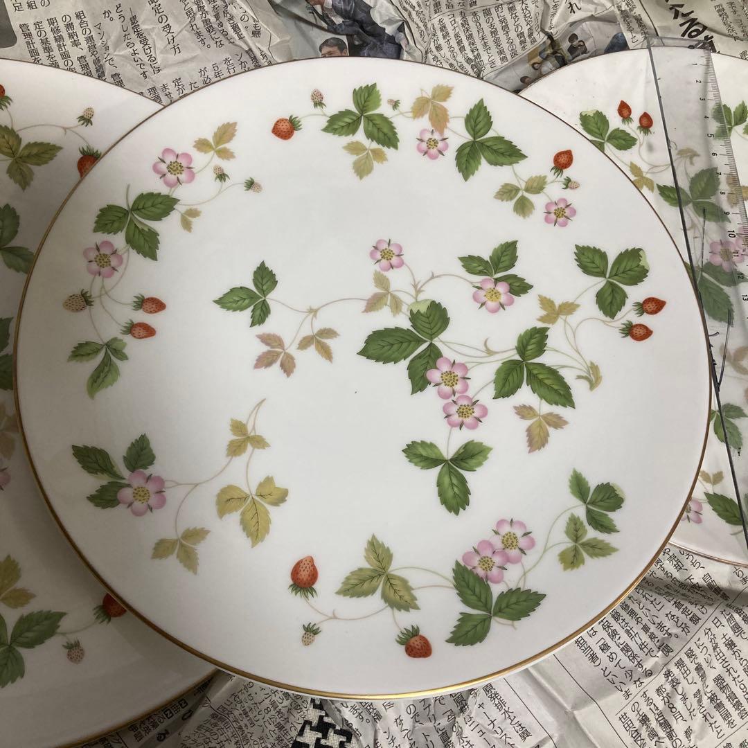  WILD STRAWBERRY 皿 4枚セット P0000114742S000000285640T1.jpg