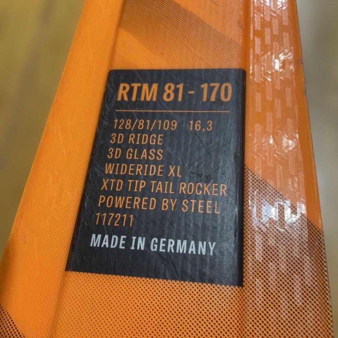 surf-do 様専用 volklフォルクルRTM81 170cm 初中級向け - メルカリ