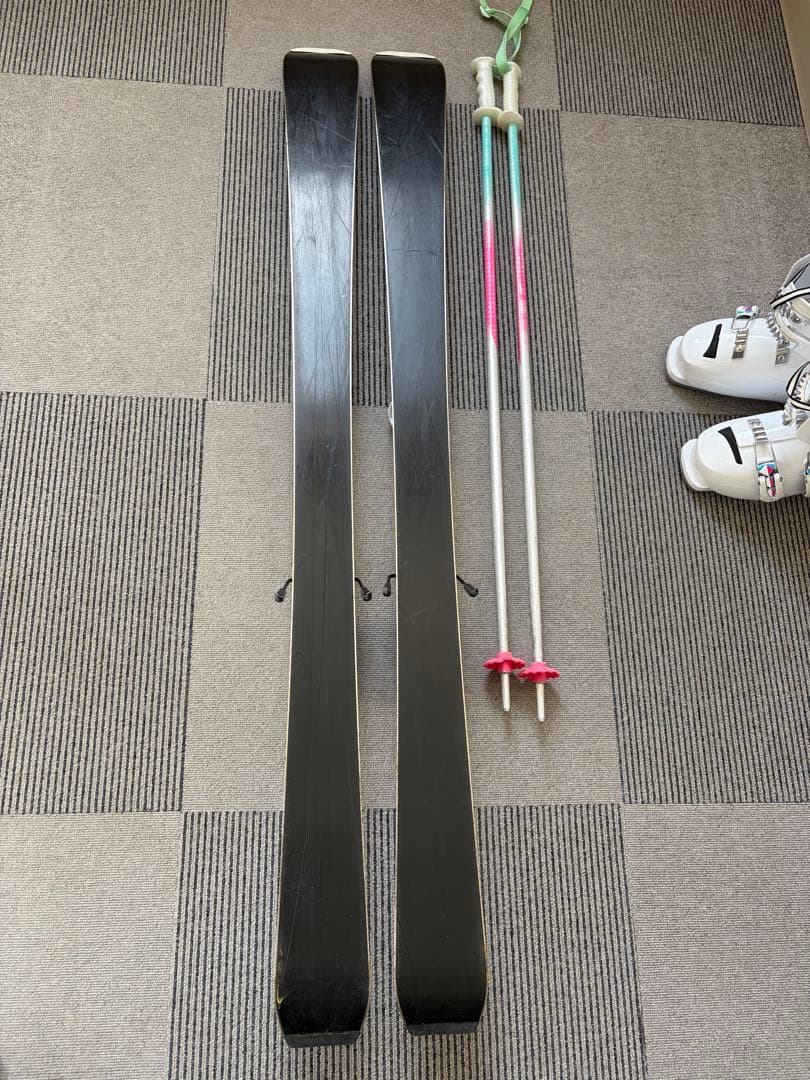 Hart innocence スキー板+ビンディング＋ストック＋カバー 130 - メルカリ