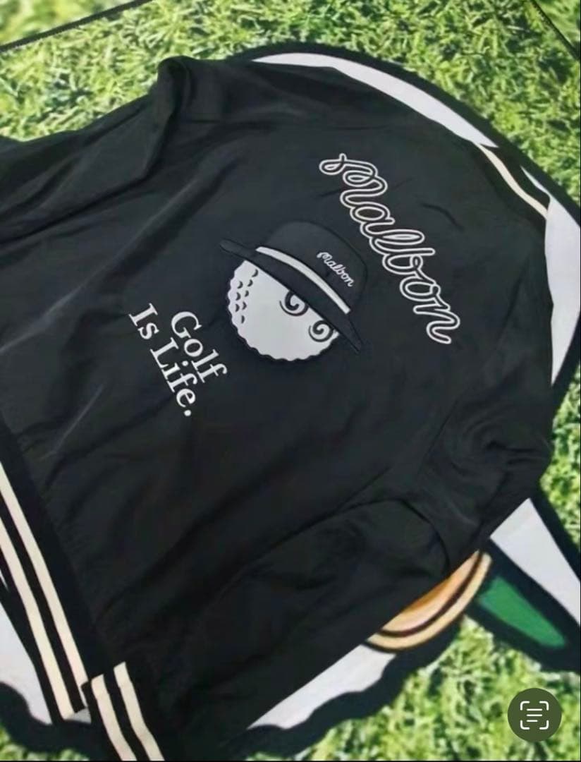 L マルボンゴルフ MALBON GOLF スタジャン ジャケット - メルカリ
