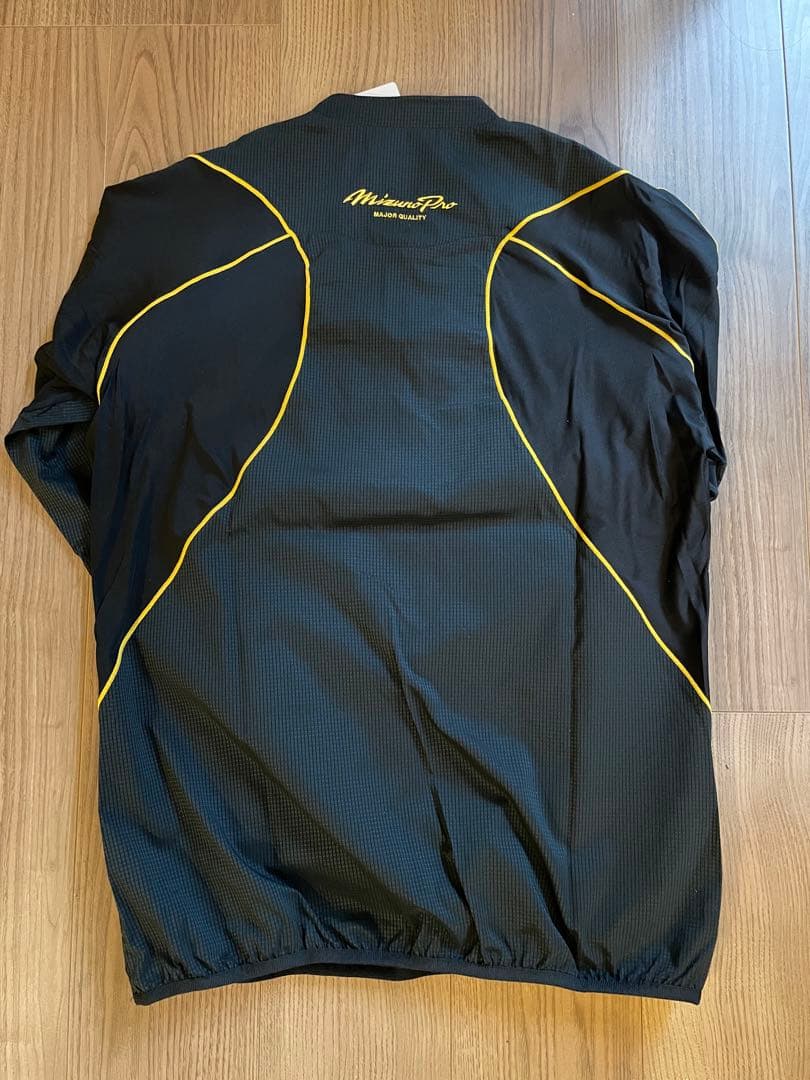 Mizuno Pro 黒 コート・ジャケット サイズ0 長袖 ハーフジップ