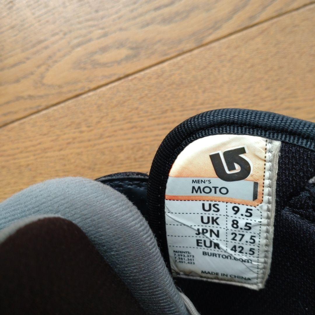 27.5cm　BURTON　バートン　MOTO　スノーボード　ブーツ　靴
