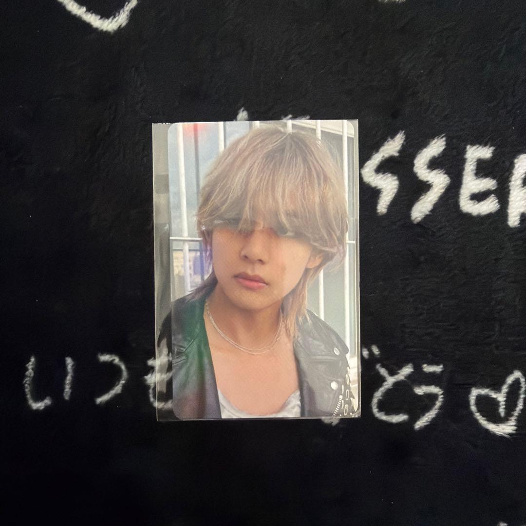 BTS V Layover weverse JP FC 特典 テテ - メルカリ