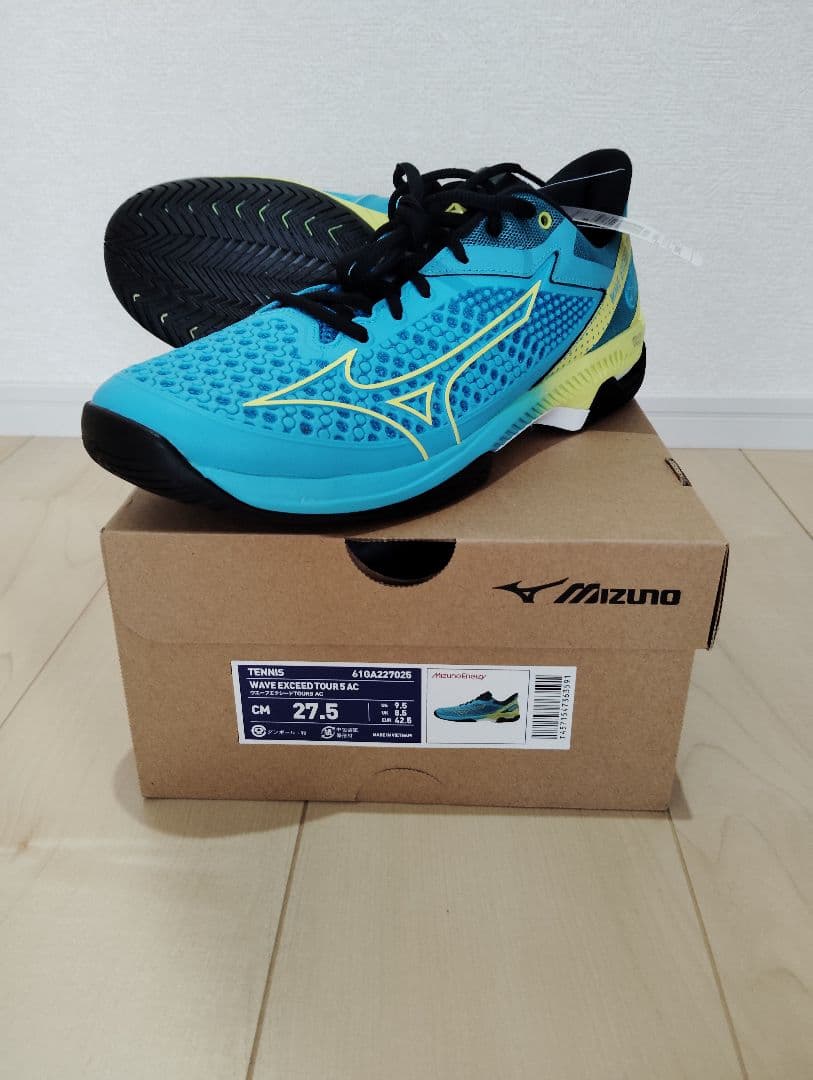 ウエーブエクシードツアー5 AC/27.5/ミズノテニスシューズ ミズノ ウエーブエクシード ツアー 5 ACをレビュー！クチコミ・評判を