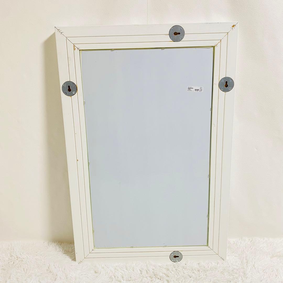廃盤】IKEA イケア HEMNES ヘムネス 鏡 壁掛け スタンドミラー - メルカリ