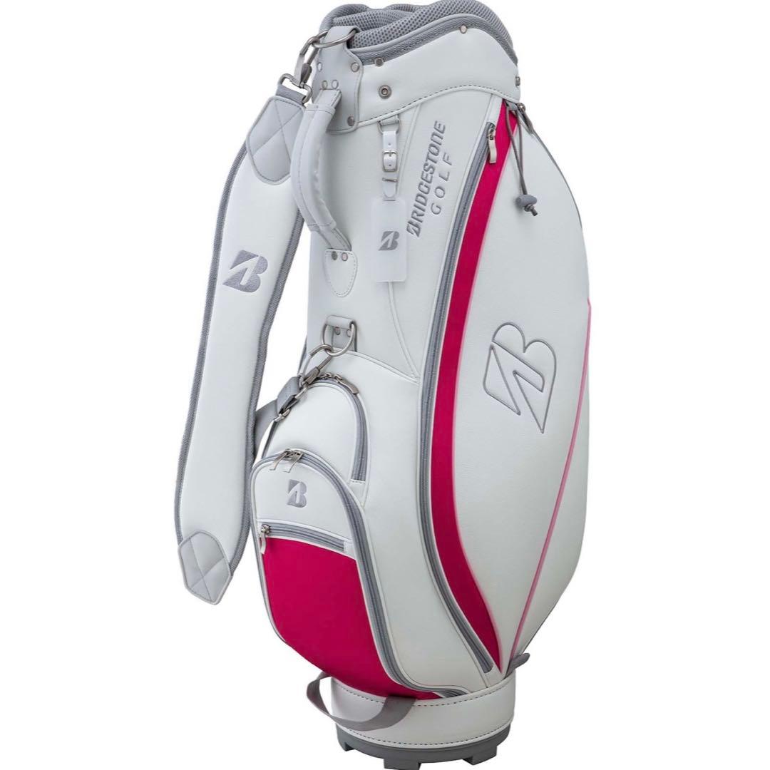 新品未使用！ブリヂストン★キャディバッグ　レディース BRIDGESTONE GOLF ブリヂストンゴルフ キャディバッグ レディース 軽量