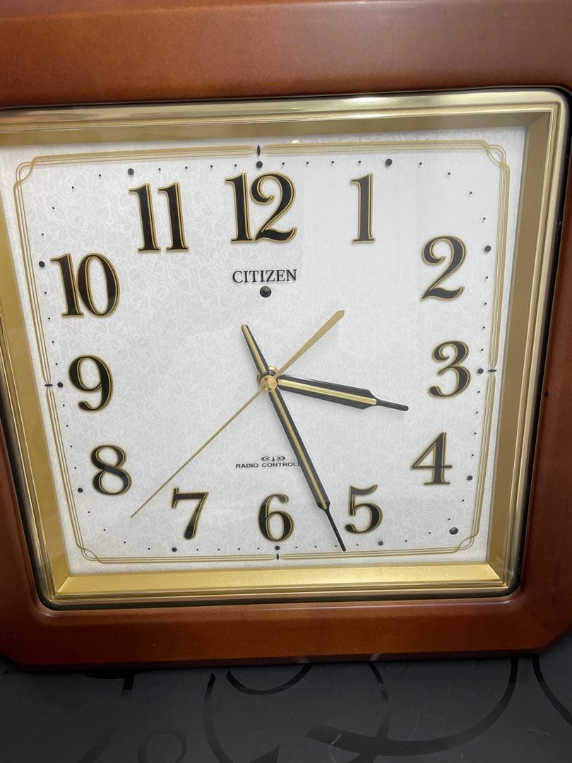 CITIZEN RADIO CONTROLLED PM-17B 掛け時計 - メルカリ