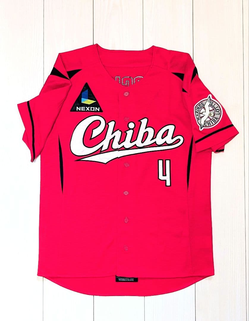 ☆美品 千葉ロッテマリーンズChibaユニ 荻野貴司#4 Mサイズ - メルカリ