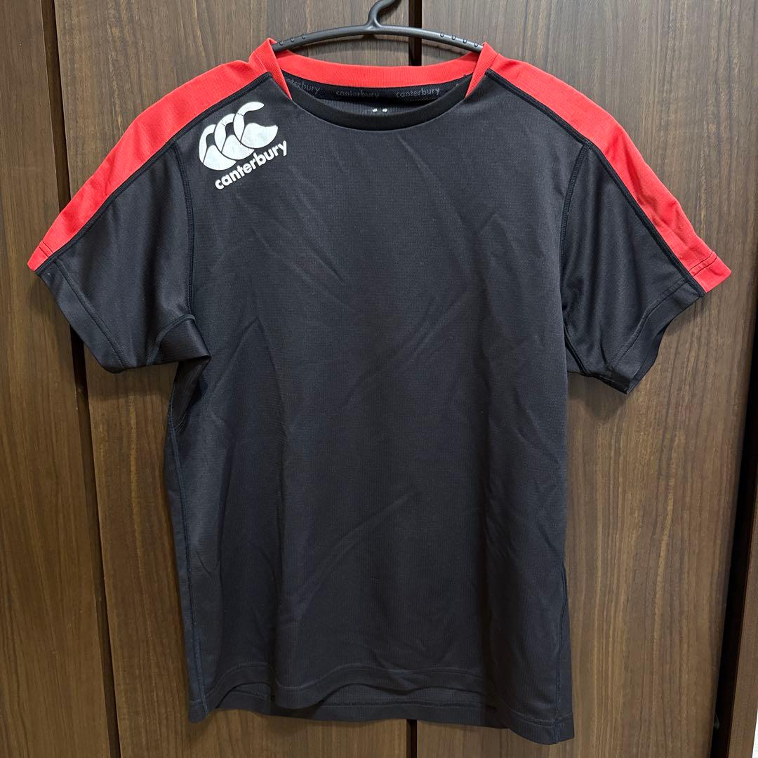 Canterbury ラガーシャツ 黒/赤 - メルカリ
