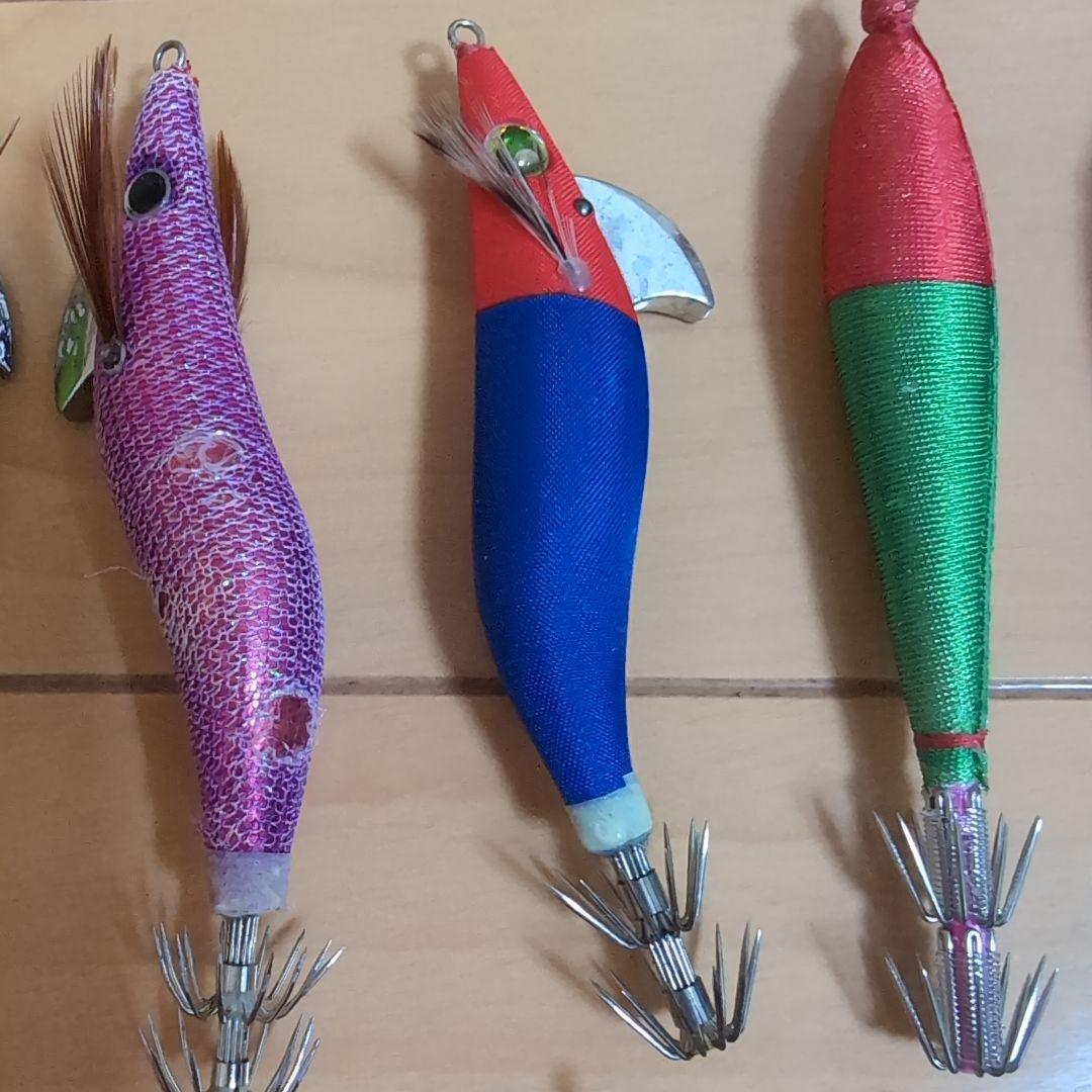 イカメタル エギ オモリグ 鉛スッテ メイホウリバーシブルケース付き