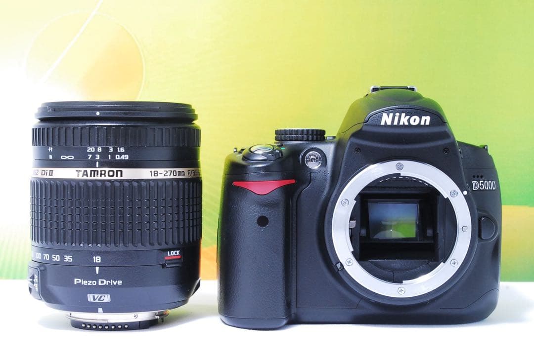 レンズ交換不要✨Nikon D5000 TAMRON 18-270mm 一眼レフ - メルカリ