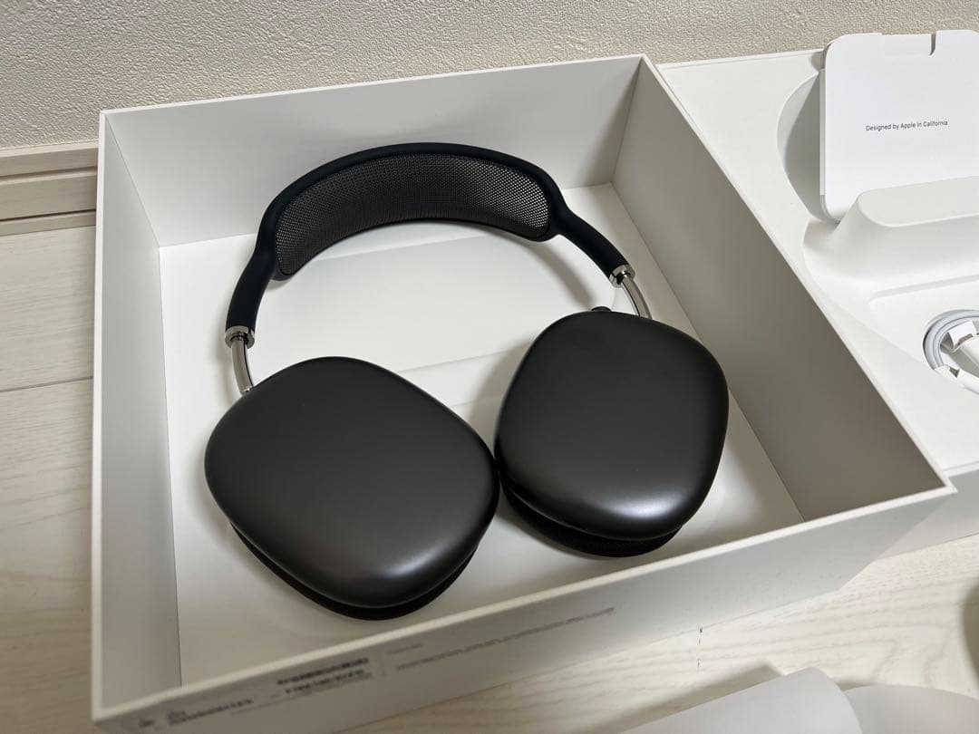 美品/付属品完備 Apple AirPods Max スペースグレー 美品/付属品完備 Apple