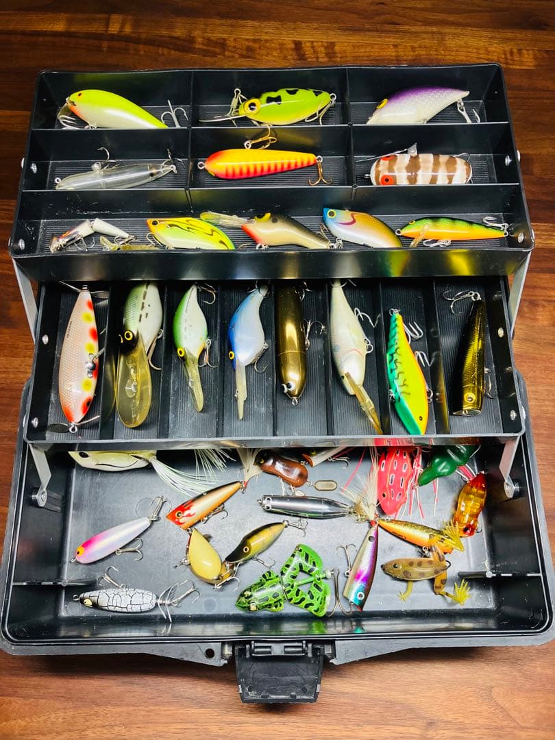 オールドルアー　ボックスセット　バス釣り　OLD 道楽　フィッシング 2026年最新】道楽 タックルボックスの人気アイテム - メルカリ