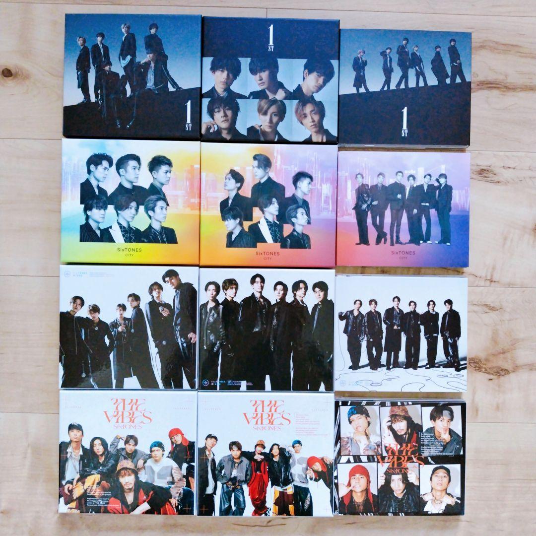 SixTONES アルバム・シングル 3形態まとめ売り - メルカリ