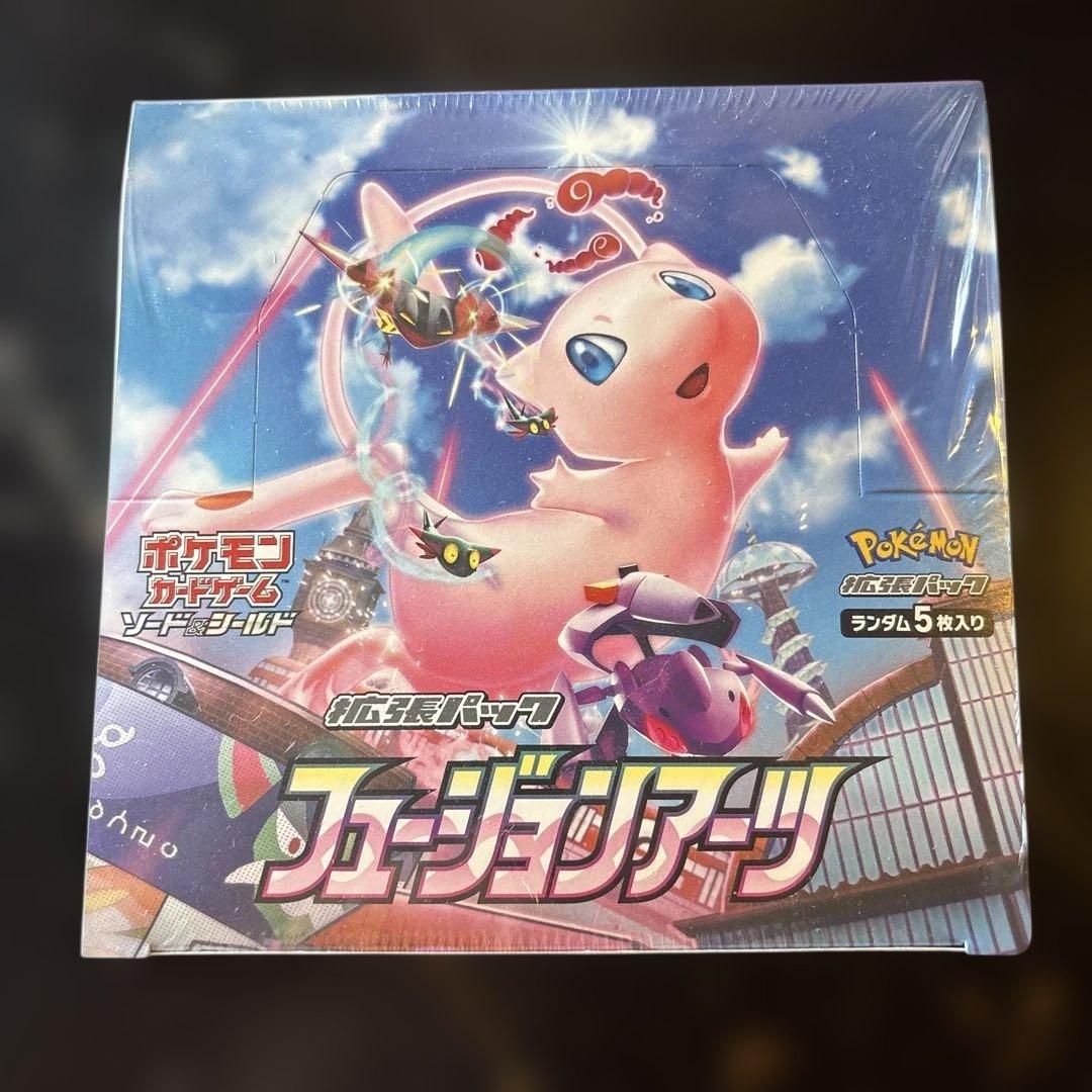 ポケモンカードゲーム フュージョンアーツ　 シュリンク付き新品未開封　1BOX 新品未開封 シュリンク付き 未開封 ポケモンカード フュージョンアーツ