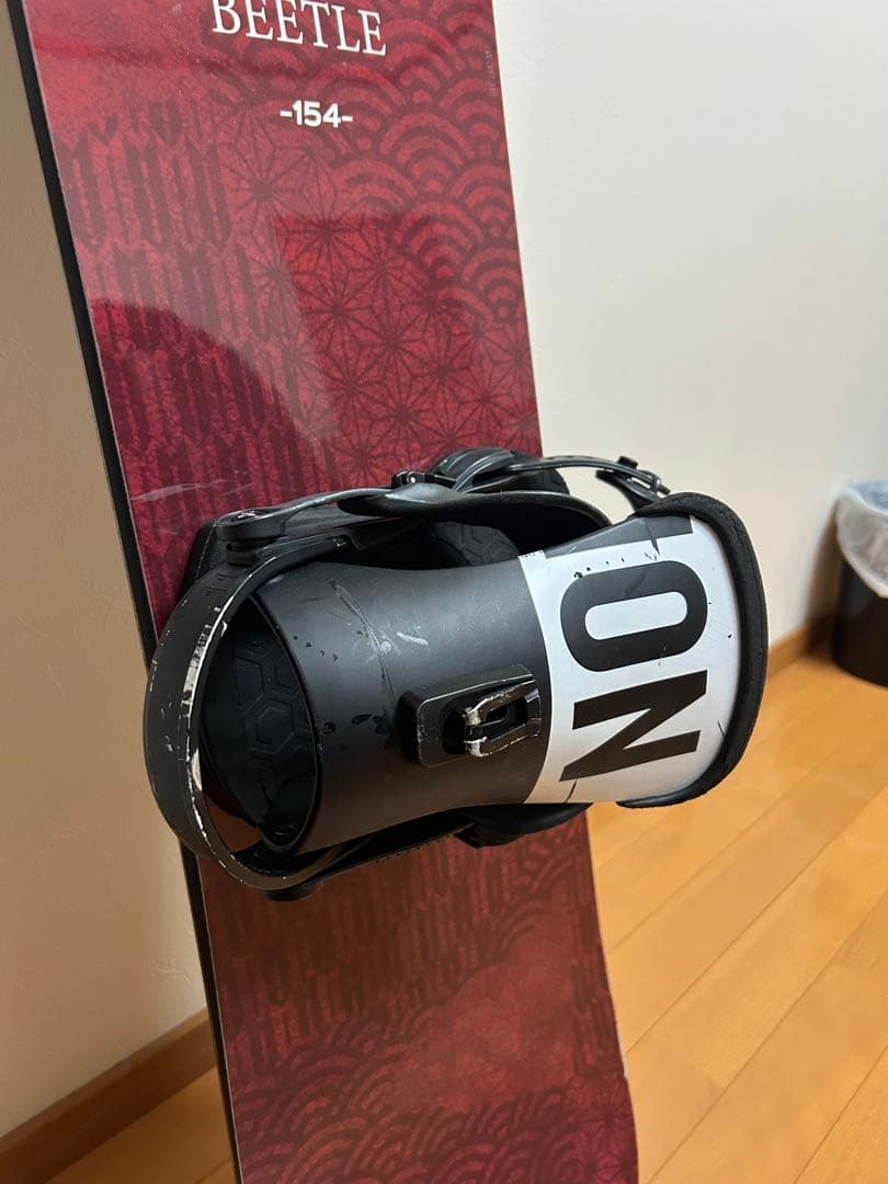 拓也様専用CROOJA BEETLE スノーボード バインディング付き - メルカリ