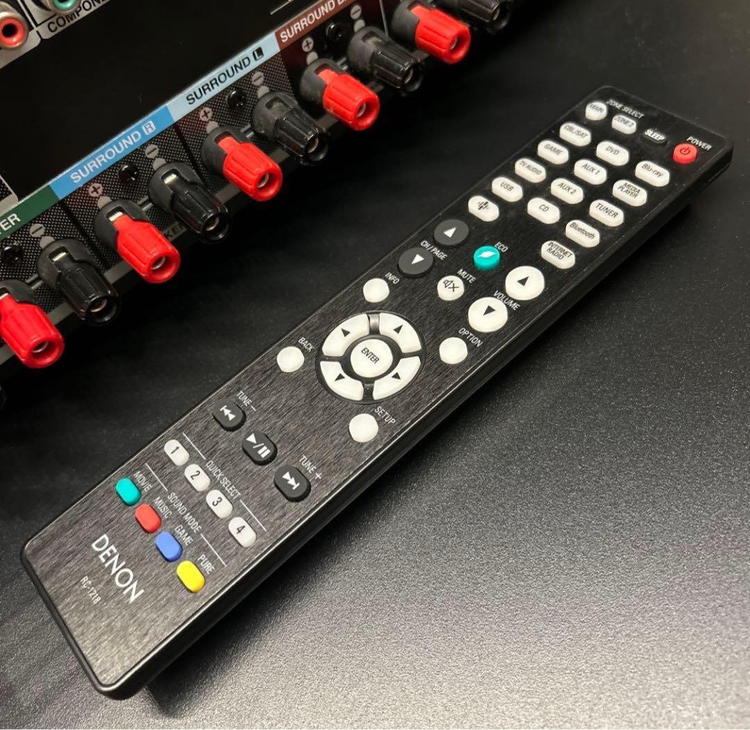 DENON AVアンプ Dolby Atmos HEOS対avr-x2400h - メルカリ