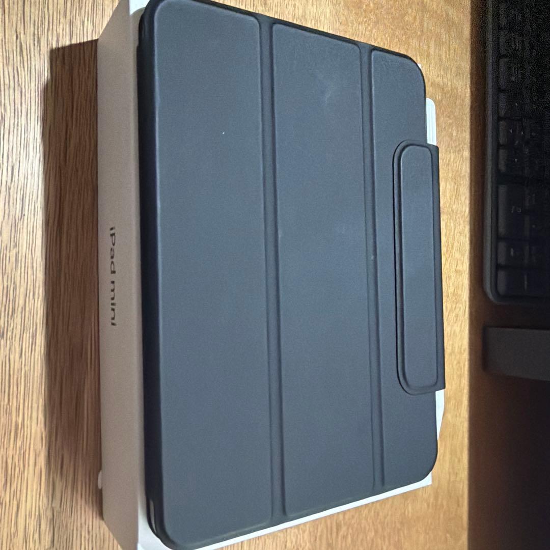 iPad mini 7シルバー + ブラックカバー ソリッドバンパー for iPad mini 6 / 7 (第6世代/第7世代