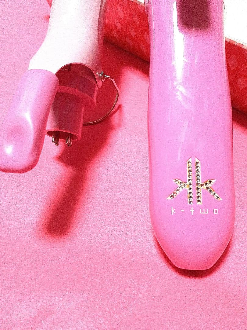 新品 k-two(ケートゥー) コードレス ヘアー カールアイロン TKJ01