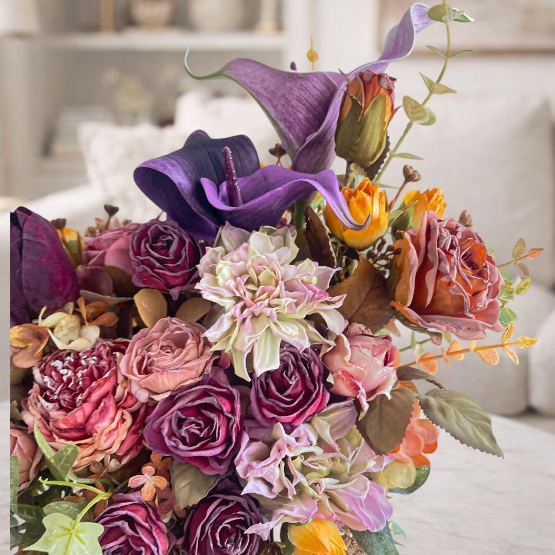 【光触媒】時の森に咲くアンティークアレンジ 〜ドライスタイルの追憶と春の息吹〜