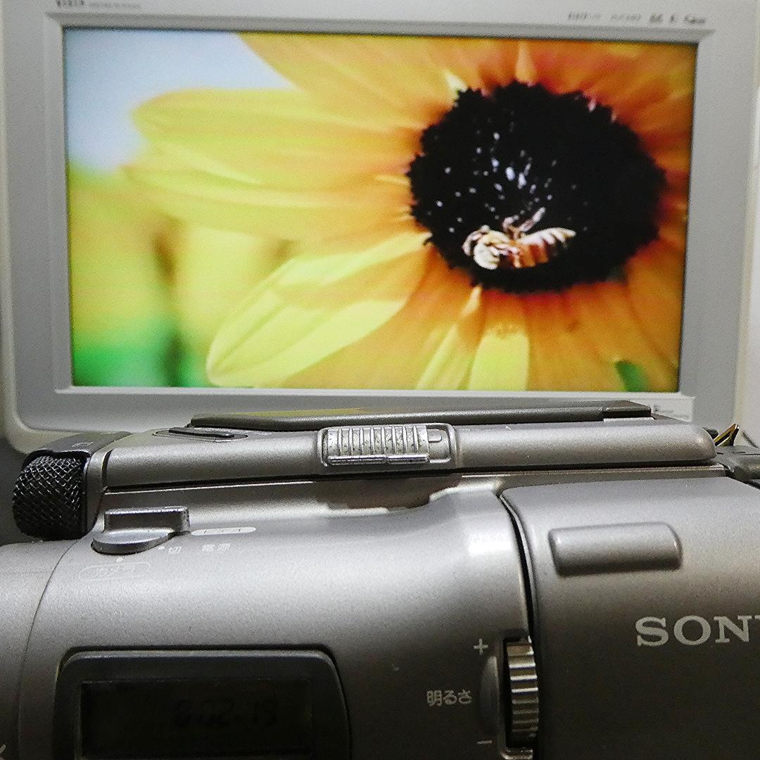 動作良好 VideoHi8 ソニーCCD-TR1 8ミリビデオ DVD化に最適