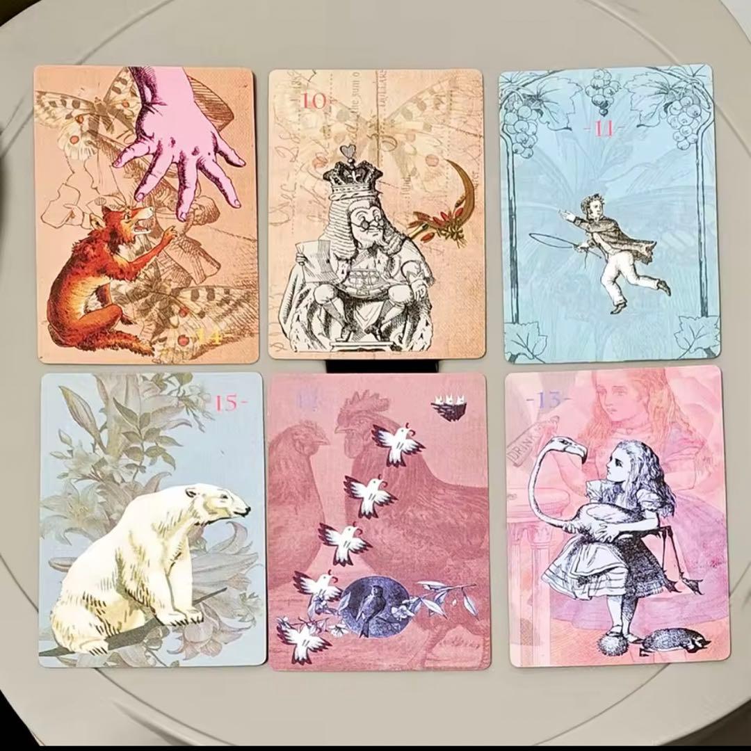 新品 不思議の国のアリス ヴィンテージ ルノルマンカード タロット