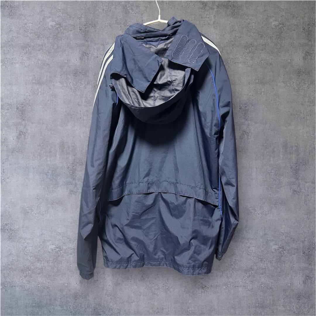 レア❗️【00s adidas】CHELSEA FC ロゴ刺繍ナイロンパーカー - メルカリ