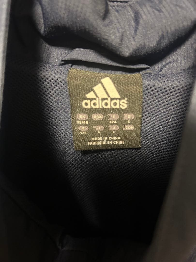 レア❗️【00s adidas】CHELSEA FC ロゴ刺繍ナイロンパーカー - メルカリ