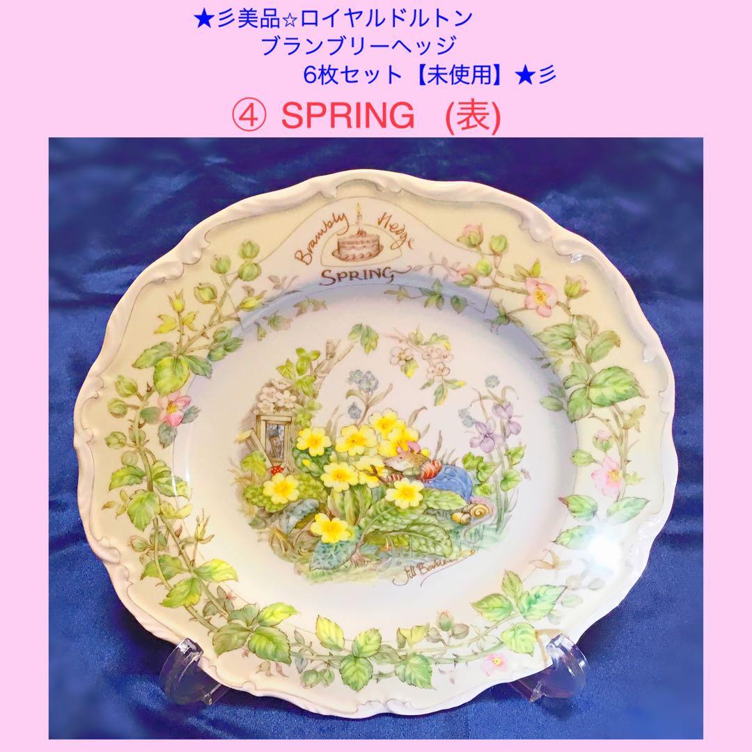 ★彡【美品/未使用】ブランブリーヘッジ 絵皿 《5枚＋1枚おまけ付き》セット★彡