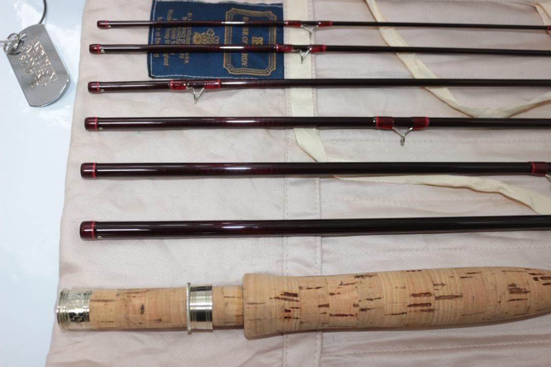 Hardy　デラックス・スマグラー・クラッシック　8.5ft　5番　革ケース付き