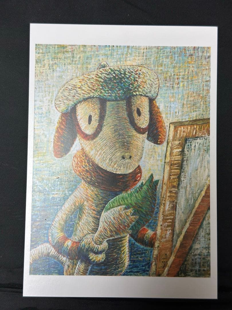 左下2枚に難あり ゴッホピカチュウ イーブイ ポストカード 6枚セット