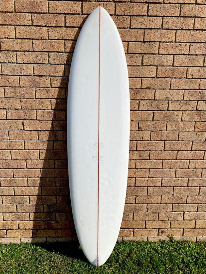 美品 サーフボード 6'6” Twin Fin ミッドレングス ボード