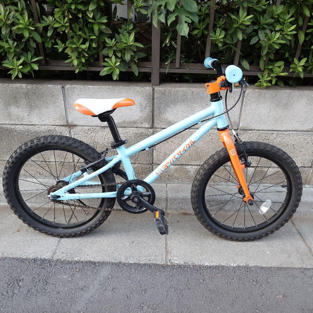 【手渡し　東京】ヨツバサイクル　18インチ　ブルー Amazon.co.jp: YOTSUBACYCLE(ヨツバサイクル) YOTSUBA ZERO 18 キッズ
